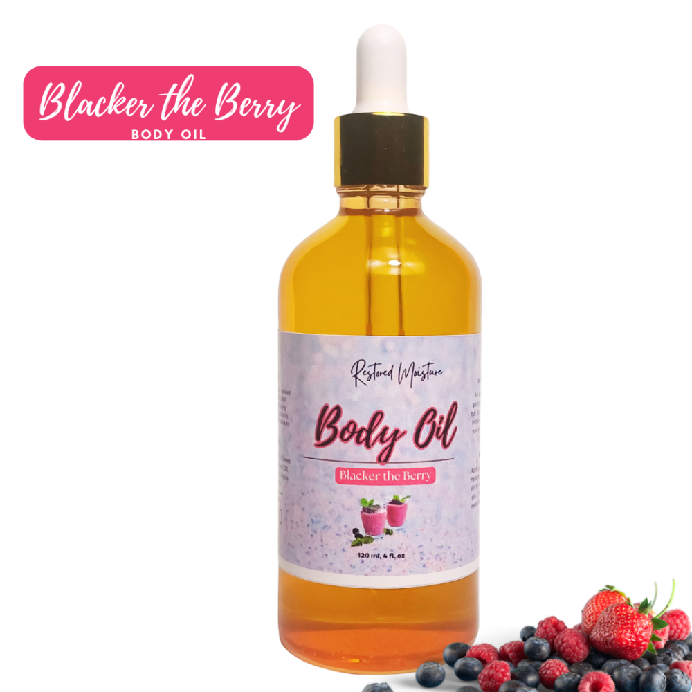 (NEW) Body Oil - Blacker the Berry